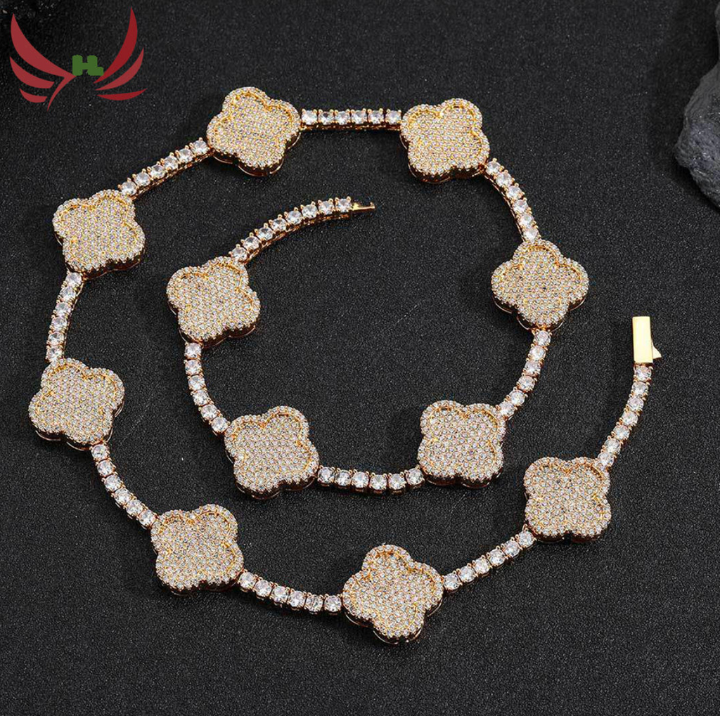 Heart-Cut Zircon Statement Pendant Necklace