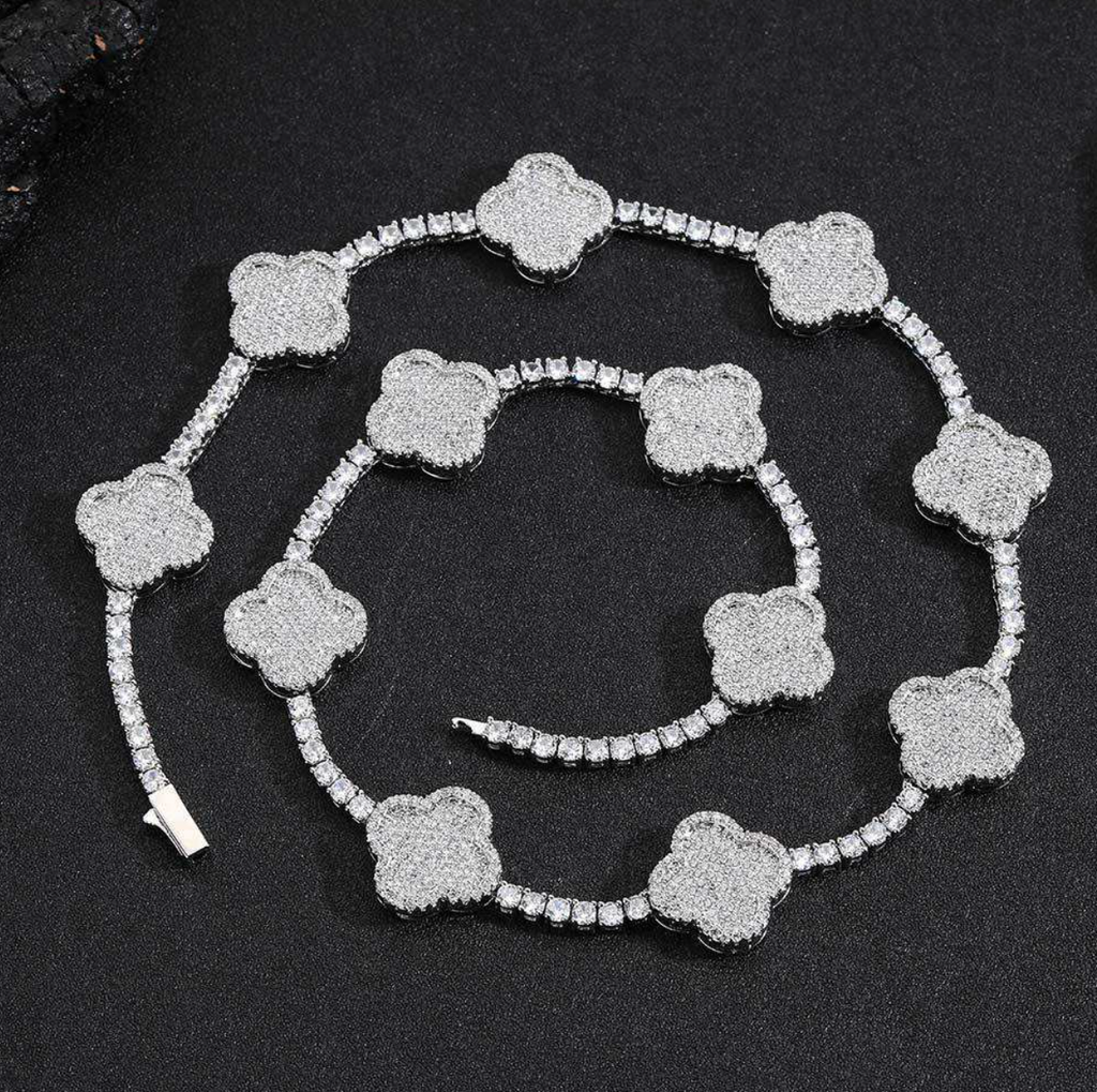 Heart-Cut Zircon Statement Pendant Necklace