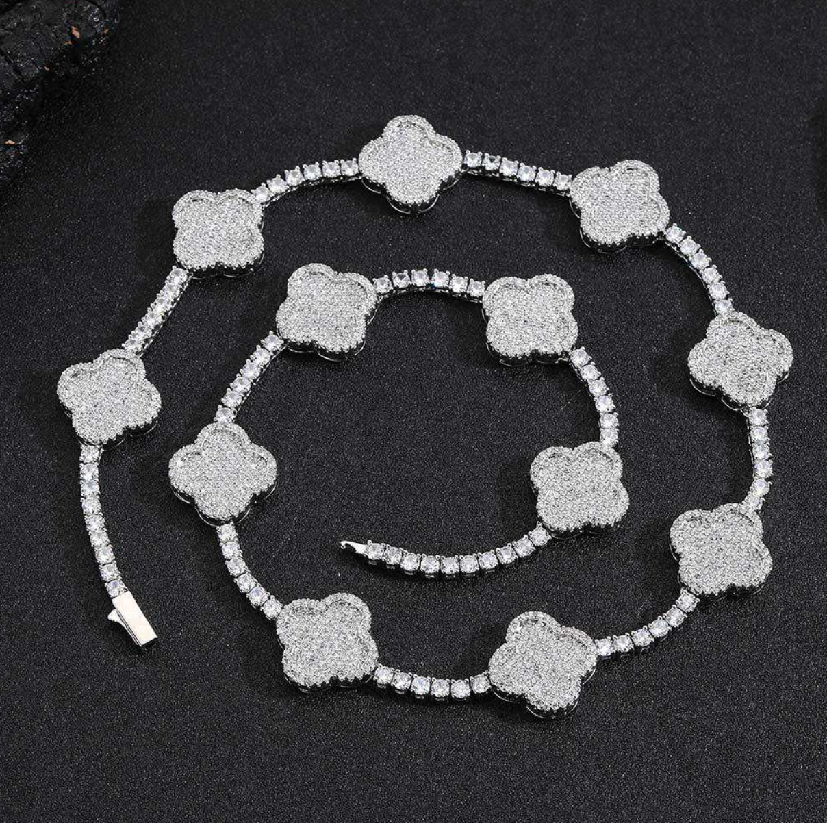 Heart-Cut Zircon Statement Pendant Necklace