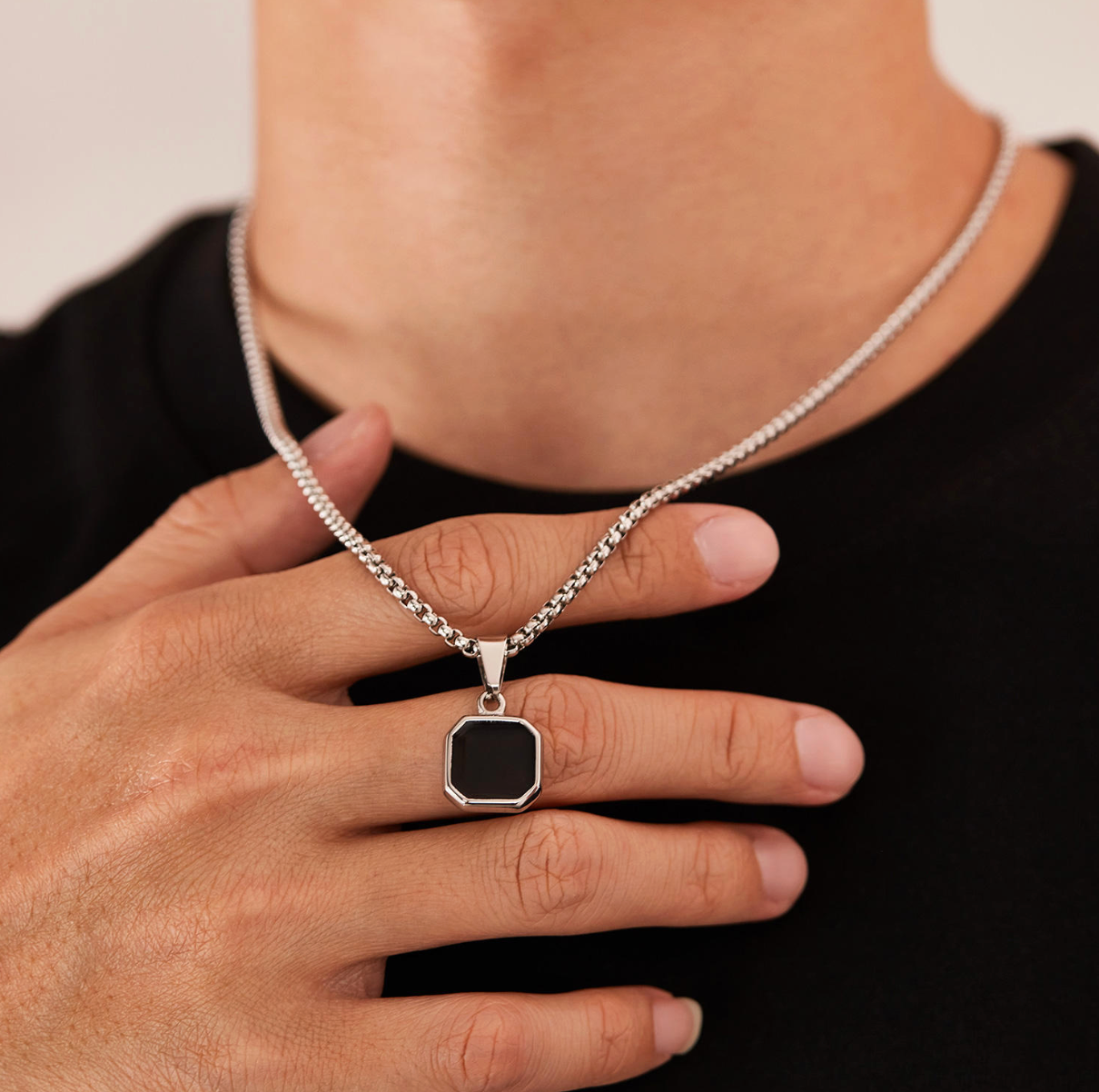 Unisex Stainless Steel Statement Jewelry