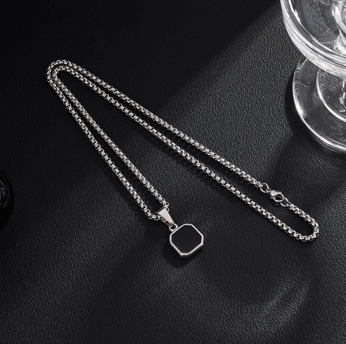 Unisex Stainless Steel Statement Jewelry