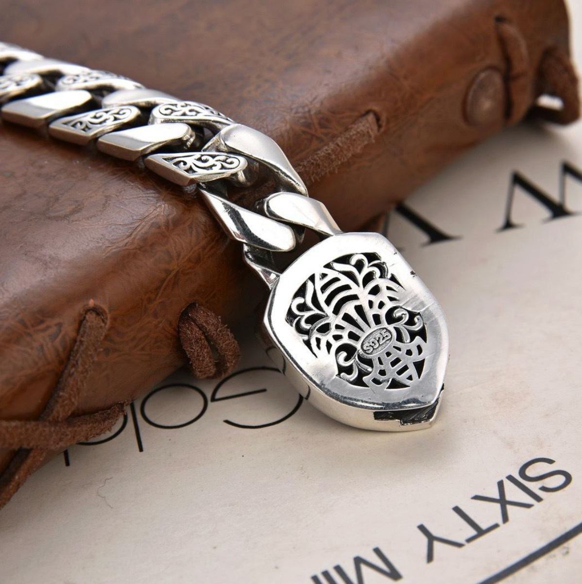 Vintage Lion Hiphop Statement Bracelet